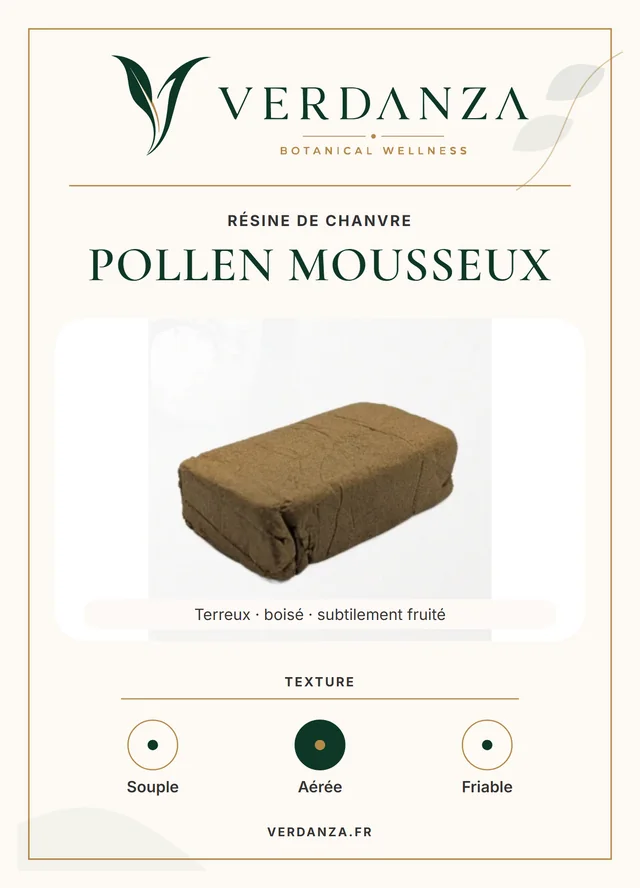 Fiche produit Pollen Mousseux Verdanza