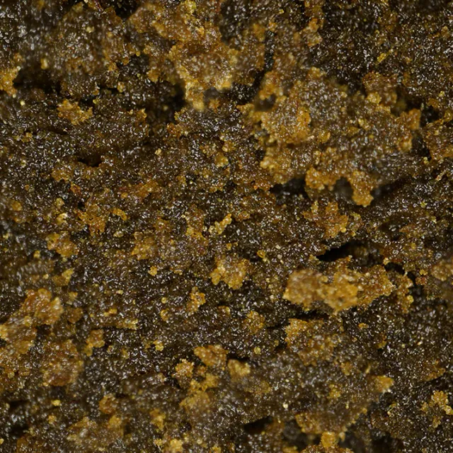 Résine CBD Golden Static Verdanza, blocs sombres à texture crémeuse