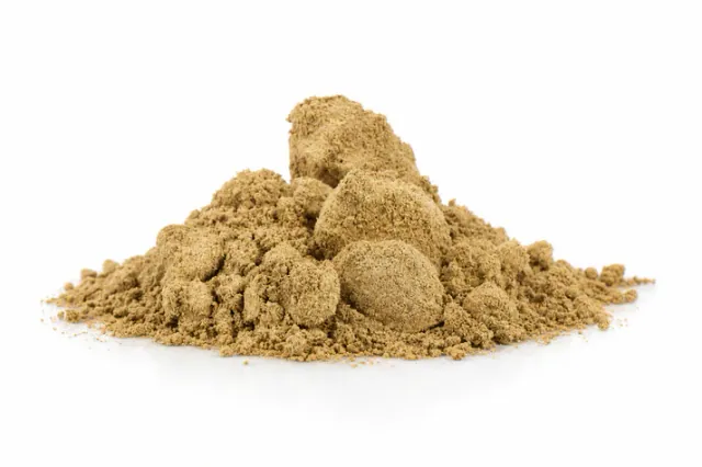 Mousse CBD Verdanza, résine française claire en texture poudreuse compacte